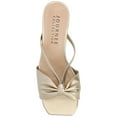 thumbnail image 5 of Journee Womens Starling Kitten Heel Two Tone Open Toe Dress Sandals, Widths Available, 5 of 9