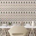 thumbnail image 3 of Ambesonne Boho Hippie Peel & Stick Wallpaper for Home, Ornate Details Design, 13"x36", Multicolor, 3 of 6