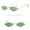 D, variant on GIJNRIUIUA Under $5 Womens Mens Shades Sun Glasses Vintage Retro Sun Glasses Multicolor Frame