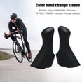 thumbnail image 1 of Bicicleta 2x cubierta de palanca de cambios de silicona para bicicleta de carretera para SHIMANO 4700/5800/6800 negro Ehuebsd Para Eestrenar, 1 of 9