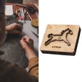 thumbnail image 1 of Découpe de Cuir, Découpe de Cuir à Bord Propre en Acier Allié en Forme de Cheval Résistant pour Carton, 1 of 8