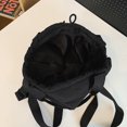 thumbnail image 2 of Bolsa de tela esponjosa Mochila Hobo de plumón para mujer, bolso de viaje informal, saco deportivo de gran capacidad para gimnasio, 2 of 8
