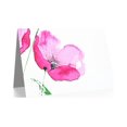 thumbnail image 2 of Flower Poppy Watercolour Greetings Card Plus Envelope Blank inside, 2 of 3