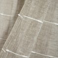 thumbnail image 5 of Lush Decor Panneau de Rideau Texturé à Illets Style Ferme, 38"L x 95"H, Neutre, 5 of 5