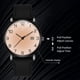 thumbnail image 3 of Reloj Para Mujer, Reloj Analógico De Cuarzo Con Números Arábigos De Piel Sintética Para Mujer, 3 of 7