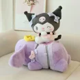 thumbnail image 4 of Cojín de peluche grande de la serie High Beauty Day de Sanrio, demonio Baku Kuromi, juguete para niños, regalo de cumpleaños, 4 of 5