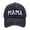 A-Black255, variant on Yuanlong Unisex Baseball Cap Print Curved Brim Dome Top Cap Distressed Washed Versatile Sports Headwear