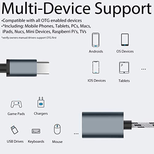 pro otg adapter works with samsung sm-t835 for otg and usb type-c 