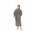 thumbnail image 1 of Classic Turkish Towels Shawl Collar 550 GSM Turkish Terry Cloth Robe With Pockets and Self-Tie Belt, 1 of 5