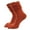 Dark Orange, variant on harmtty Winter socks 1 Pair High Socks Ultra Soft Breathable Non-slip High Elasticity Keep Warm Solid Long Tube Five Fingers Toe Socks Women Clothing Light Green