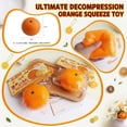 thumbnail image 2 of Orange Squeeze Gadget Stress Relief Slow Rebound Decompression Tool Realistic Orange Shape Portable Handheld Relax Device Anxiety Relief, 2 of 6