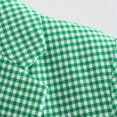 thumbnail image 4 of Puntoco Damas Vintage Doble Botonadura Manga Larga A Cuadros Mujer Hombro Acolchado Traje Blazer Rollbacks Puntoco Puntoco-3124, 4 of 7