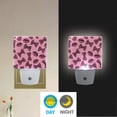 thumbnail image 5 of Hot Pink Lips Bows with Leopard Print LED Night Light Sensor Lamp Plug-in Adjustable Brightness 2 Pack, 5 of 7