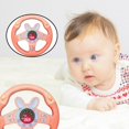 thumbnail image 4 of Juguetes para bebés, juguetes para el asiento del coche con volante con luz y música, simulación de conducción, juguetes educativos de aprendizaje Estilo 1 CUTICAT niños volante, 4 of 8