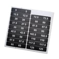 thumbnail image 2 of Etiquetas de pila de peso, etiqueta de bloque ponderada, etiquetas de peso de 5-125 kg para accesorios de accesorio de la máquina de, 2 of 8