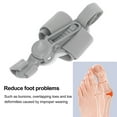 thumbnail image 4 of Adjustable Hallux Valgus Protector, Toe Thumb Orthopedic Realignment with Silicone Inner Cushion, Ache Relief for Corrector, 4 of 7