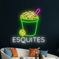 thumbnail image 5 of Handmadetneonsign Esquites Neon Sign, Mexican Food Restaurant Neon Art Decor, Mexican Food Wall Decor, 5 of 5
