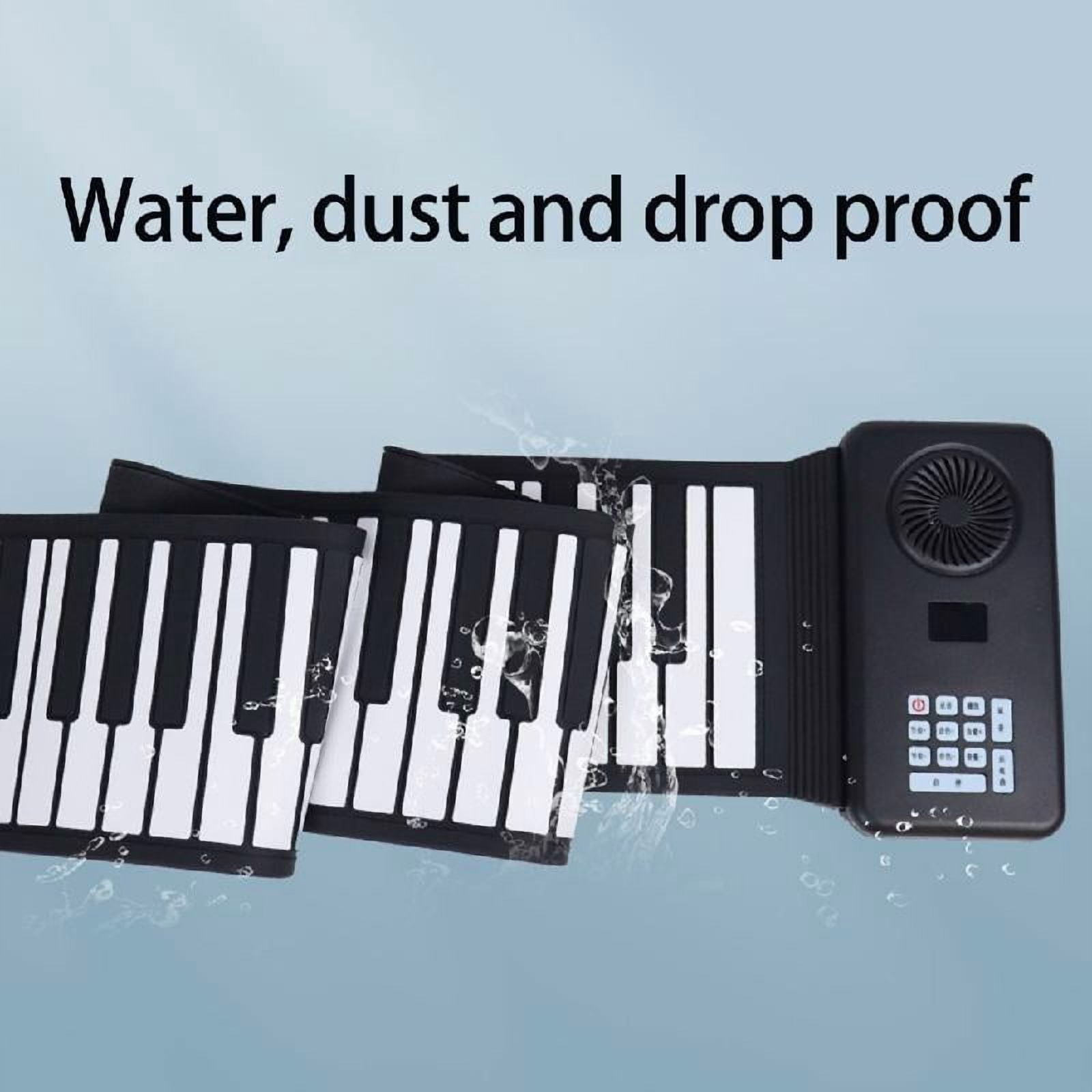 88 Key Rolls up Keyboard Foldable Electronic Piano for Beginner Kid Easy to Play