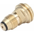 thumbnail image 2 of Jinsinto Adaptateur de Raccords de Réservoir de Propane en Laiton Convertit la Vanne de Service du Réservoir LP POL en Tuyau Type1 QCC1, Adaptateur de Réservoir de Propane, 2 of 5