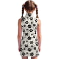 thumbnail image 6 of Shadoumai Girls Tennis Dress Sleeveless 1/4 Zip Athletic Pickleball Dresses with Pockets Workout Running Golf Outfits 4-15Y,Athletic Tennis Girls Dress, 6 of 6