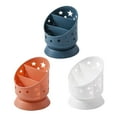 thumbnail image 1 of Milaget 1Set Pen Holder Stand Multifunctional Makeup Brush Bucket Multipurpose Home Blue Orange White, 1 of 3