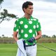 thumbnail image 3 of Balery Green And White Polka Dot Camisa Polo de Hombre con Estampado, de Manga Corta y Tejido Medio, Camisa Tipo Golf Polo-3X-Large, 3 of 6