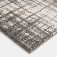 thumbnail image 3 of Mainstays 5'x7' Indoor Crosshatch Gray Shag Area Rug, 3 of 7