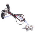 thumbnail image 2 of 2X Preamp 3 Band Equalizer EQ Harness Guitar Tone Control System for Active Pickup, 2 of 5