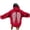 Red, variant on Womens Sequin Graphic Hoodies Angel Wings Print Trendy Y2K Long Sleeve Pullover Tops Baggy Drawstring Sweatshirt with Pocket