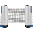 thumbnail image 2 of (gray)Ping Pong Net,Table Tennis Rack Retractable Table Tennis Net For Outdoor Table Adjustable Net Portable Travel Net, Indoor And Outdoor Accessories Mult, 2 of 5