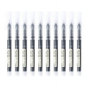 10pcs Rollerball Pen Gel Ink Pen 0.5mm Needle Nib Smooth Writing for Graffiti