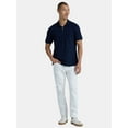 thumbnail image 4 of George Men’s & Big Men’s 2-Pack Pique Polo Shirt, Sizes XS-3XL, 4 of 6