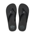 thumbnail image 2 of Reef Men's Sandals Smoothy Flip Flops, Black, 14, 2 of 4