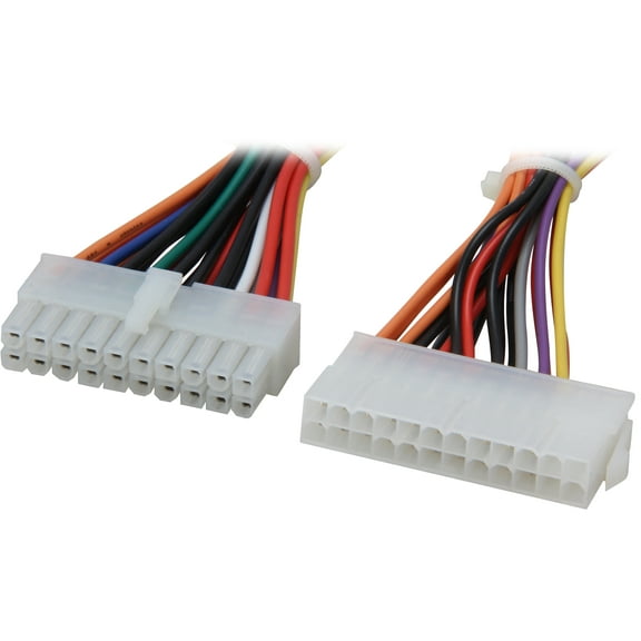 Nippon Labs POW-10206 6" 20 Pin Female to 24 Pin Male ATX Power Extension cable - OEM