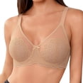 thumbnail image 2 of Minimizer Bras for Women JIANLAI ,Full Cup See Through Lace Everyday Bra, Adjustable Straps Elegant Comfort Bra, 2 of 6