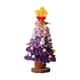 thumbnail image 1 of de Navidad artificial de ganchillo morado, mini adorno para regalo, de Navidad pequeño para centro de mesa, escritorio festivo, hogar, 1 of 8