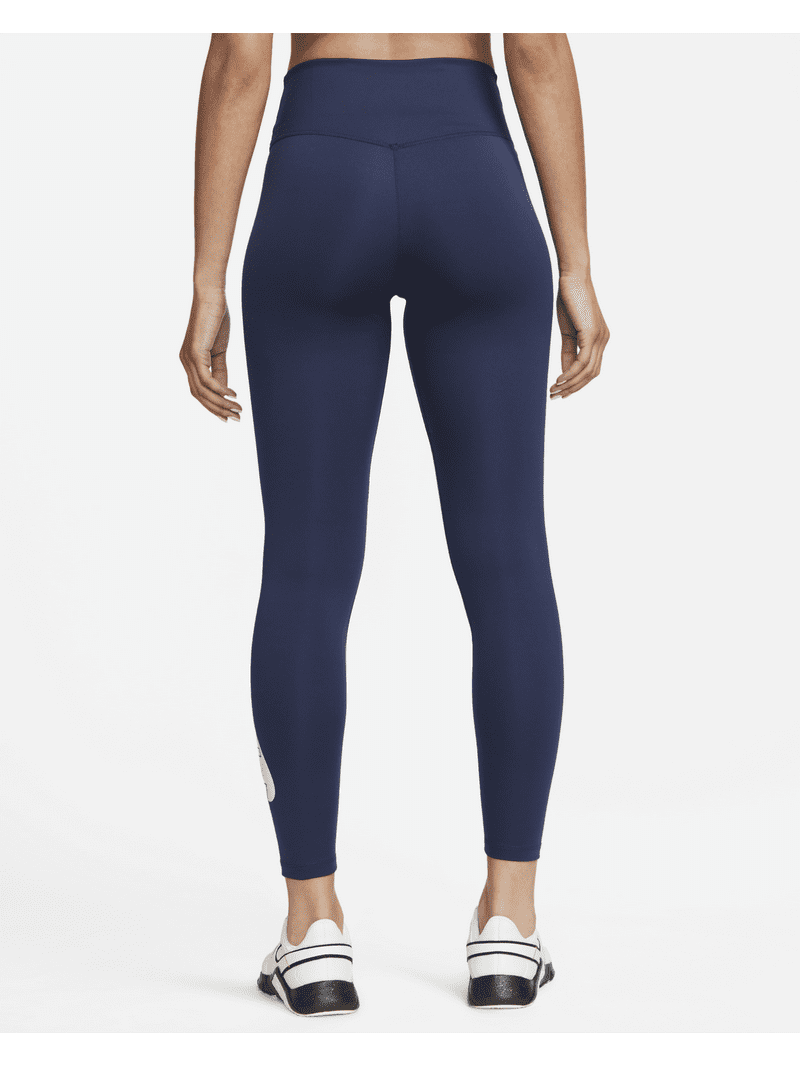 Active Leggings Nike Training One Luxe Tights Blue Nike Dri Fit - Main Image