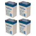 thumbnail image 4 of PS-640 SLA BATTERY 6v 4.5AH F1 Terminal - 4 Pack, 4 of 4