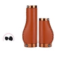 thumbnail image 3 of Bike Bicycle Anti-skid Ahock Handlebar Grips Long/Short Leather Handlebar Cover, 3 of 8