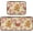 Pain d'Épices, variante sur Tapis de Cuisine Floral à Fleurs Cactus, Ensemble de 2, Tapis de Cuisine Antidérapant pour Plancher, Tapis Imperméable pour Évier pour la Maison, le Bureau, la Buanderie