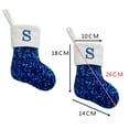 thumbnail image 3 of Diufon Large Christmas Stockings Sequins Glitter Embroidered Decorations Gift Bag for Family Holiday Party, 3 of 3