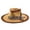 Khaki, variant on Western Fedora Hat with Snakeskin Band and Feather Accent, Unisex Ethnic Style Jazz Cap, Vintage Cowboy Headwear