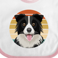 thumbnail image 4 of Inktastic Border Collie Cute Dog Boys or Girls Baby Bib, 4 of 4