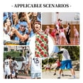 thumbnail image 6 of Sikiie Rose Flowers Basketball Jersey Reversible Men's Mesh Athletic Sports Shirts Training Practice S-4XLSmall, 6 of 6