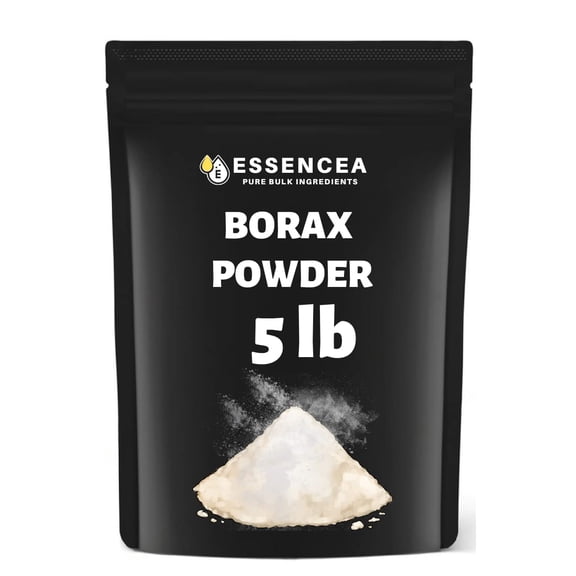 Borax Powder 5lb Pure Bulk Ingredients | Can be Used as Multi-Purpose Cleaner | Bulk Bag (80 Ounces)