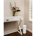 thumbnail image 5 of Made in USA Set of 2 White Plastic 5-Gallon Waste Basket & Cube Tissue Box Cover, 5 of 14