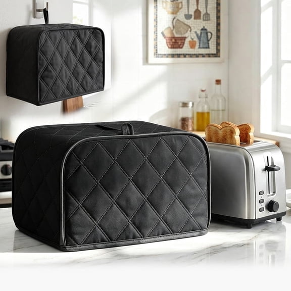 Toaster Cover, 2‑Slice Toaster Protector, Dust‑Proof Kitchen Appliance Cover, Easy to Clean & Durable(13"x10.6"x8.5")