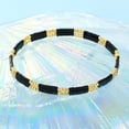 thumbnail image 2 of KELITCH Miyuki Beaded Stretch Bracelets Fashion Tila Strand Bracelets Women Stackable Bangle, 2 of 4