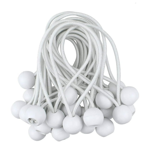 Outdoor Tent Straps, Elastic Ball Rubber Bands, Tarpaulin Fixing A (50