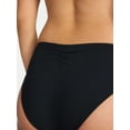 thumbnail image 2 of Time and Tru Women's and Women's Plus Size Ribbed Low Rise Bikini Bottoms, Sizes XS-3X, 2 of 5